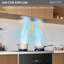 Insert de hotte de cuisine, conduit de ventilation en acier inoxydable ultra-silencieux 600 pi³ / min avec lumières DEL à intensité variable et filtres allant au lave-vaisselle
