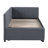 Upholstered Daybed With Trundle Twin Size Sofa Bed Frame No Box Spring Needed, Linen Fabric-130382536