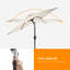 Parasol de marché 7 pi 2 po Kahoka-341684603