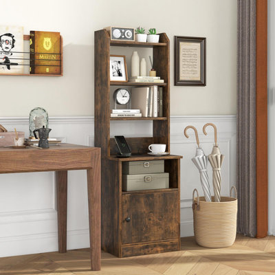 Donia 56" H x 18" W Standard Bookcase