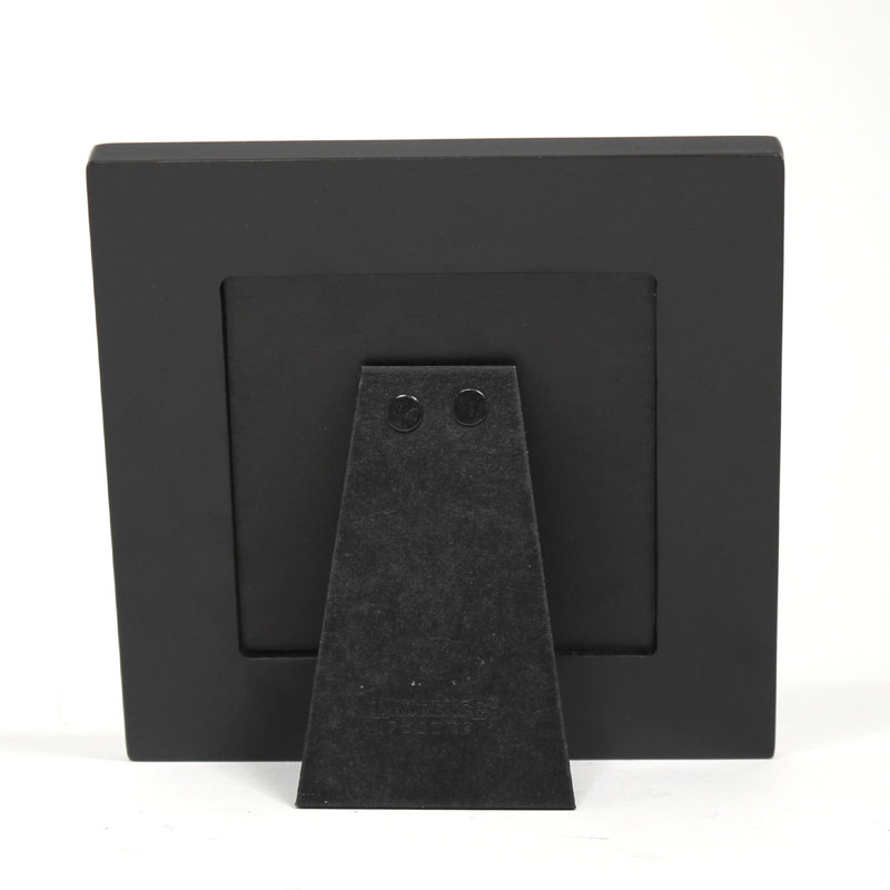Borgen Black Wood Matte Picture Frame