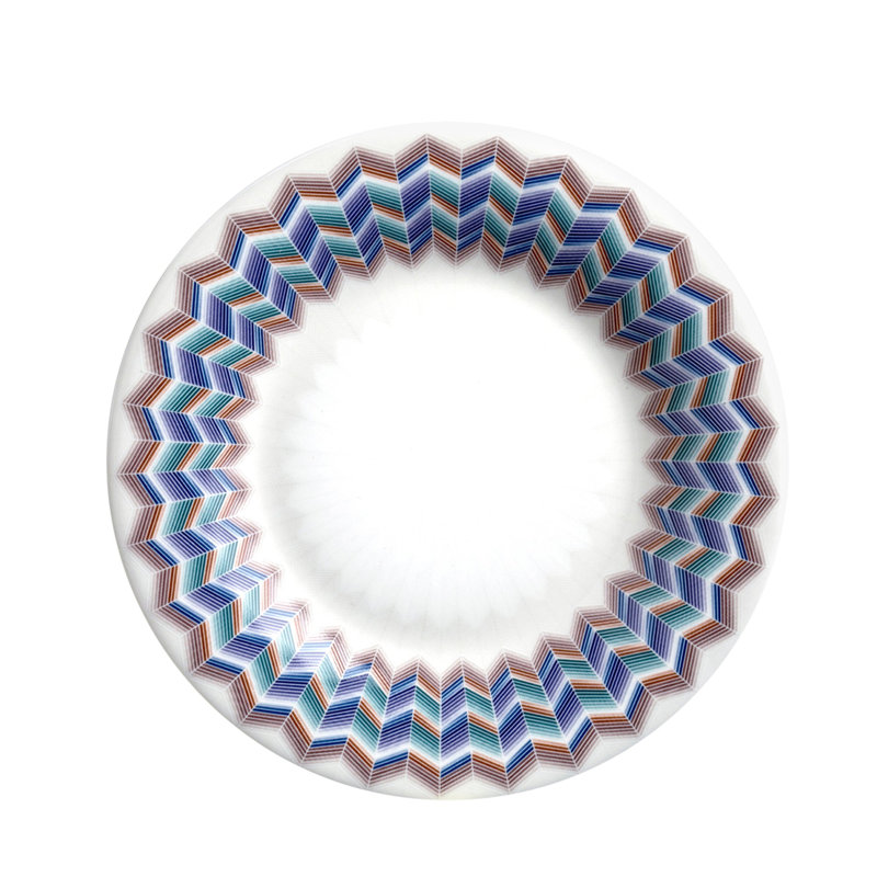 Missoni Bread and Butter Plates ZIG ZAG Set of 6 Jarris, Jarris 148