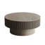 Table basse 31,5 "ronde avec rangement Table d'appoint moderne en placage de bois massif-778501712-778501715