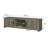 Demee 70.35'' W Media Console in Gray-574297015