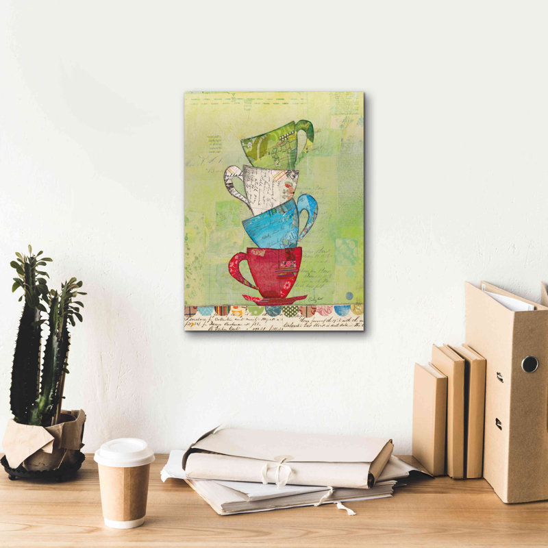 Kayte Come For Tea par Courtney Prahl, H 16 po x l 12 po x P 0,75 po