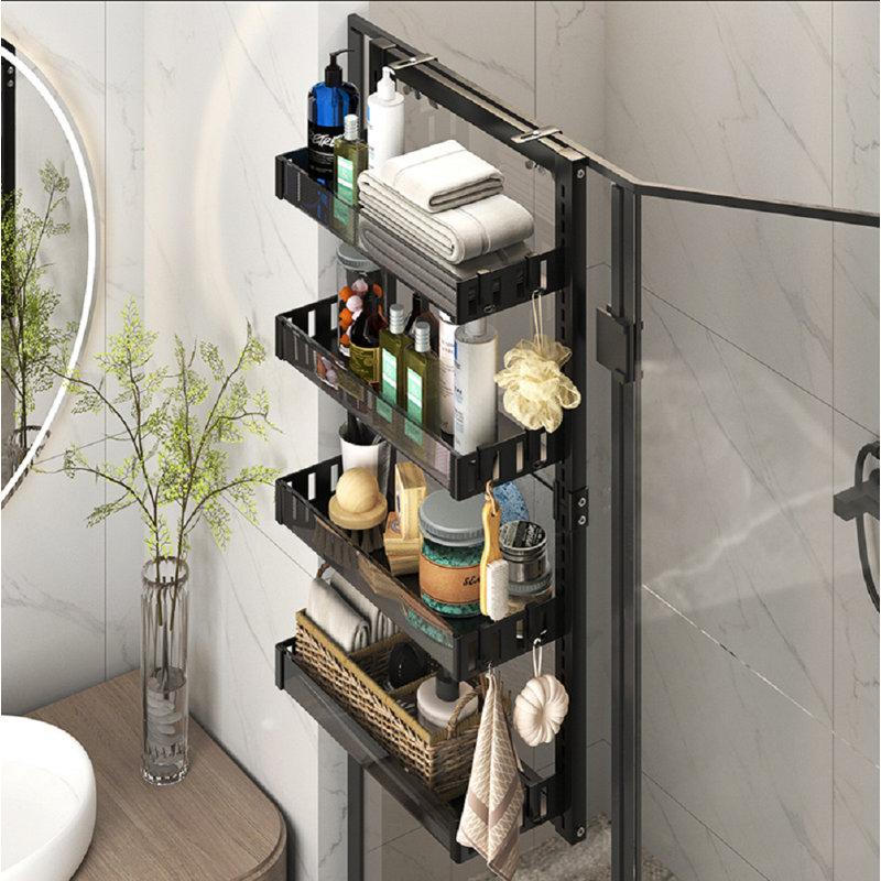 Chava 40cm W Steel Height -Adjustable Shelving Unit