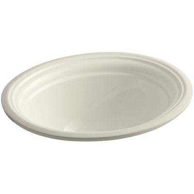 Devonshire Ceramic Oval Undermount Bathroom Sink with Overflow