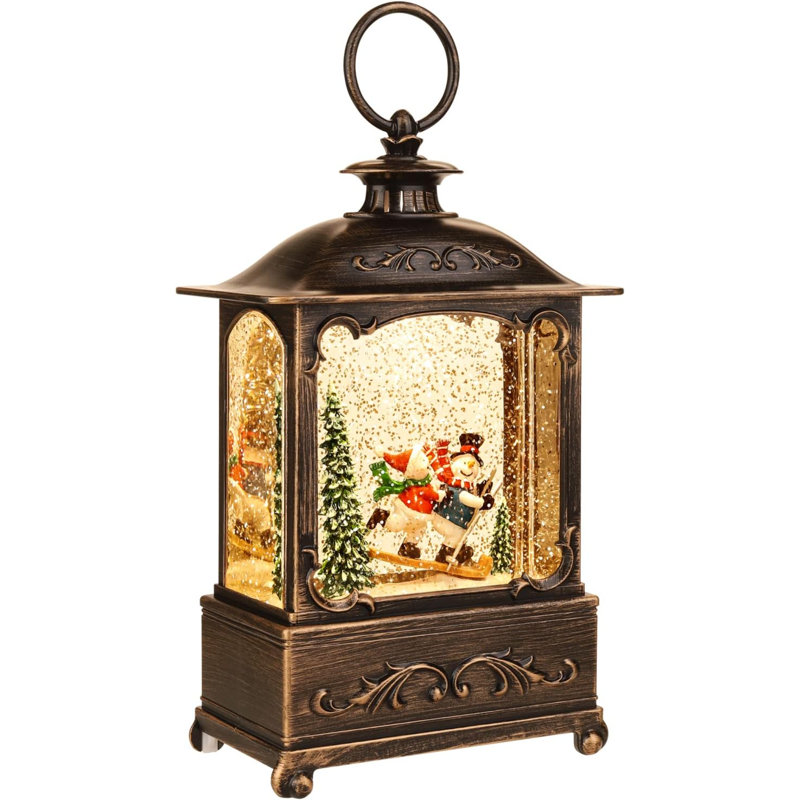 9'' Battery Powered Outdoor Lantern