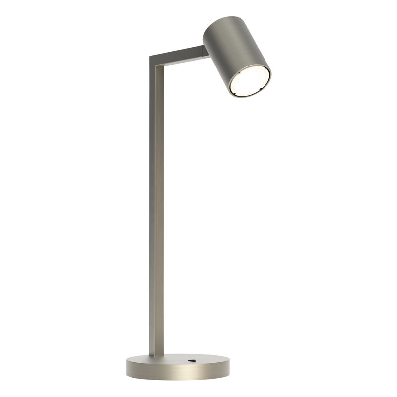 Ascoli Table Lamp, Matte Nickel