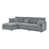 Tissu gris est en rupture de stock