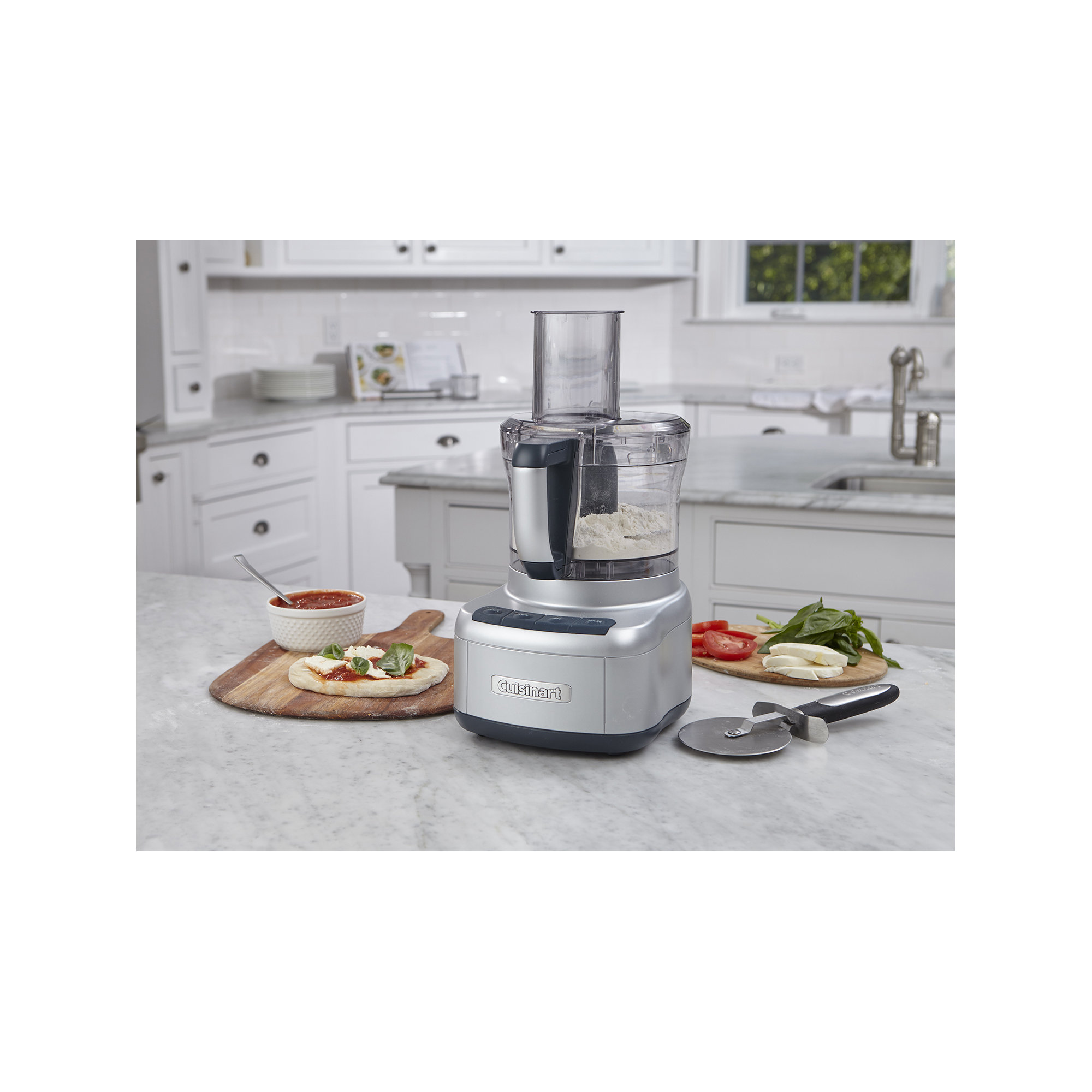 Elemental Cuisinart Elemental 8-Cup Food Processor, Stainless/Black