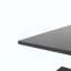 Table basse rectangulaire en verre, table basse transparente, tables d'appoint modernes pour le salon, meubles de salon