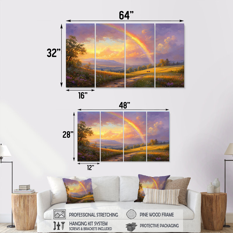 Art mural de Schnider, 4, H 28 po x l 48 po