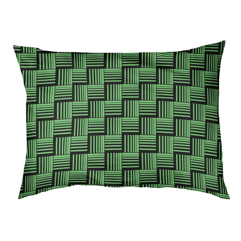 Coussin Cheng, Grand (l 50 po x P 7 po x H 40 po), Vert