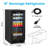 15" Beverage Refrigerator 140 Can Built-in Beer Cooler with Two Handle and Reversible Hinge-118228653