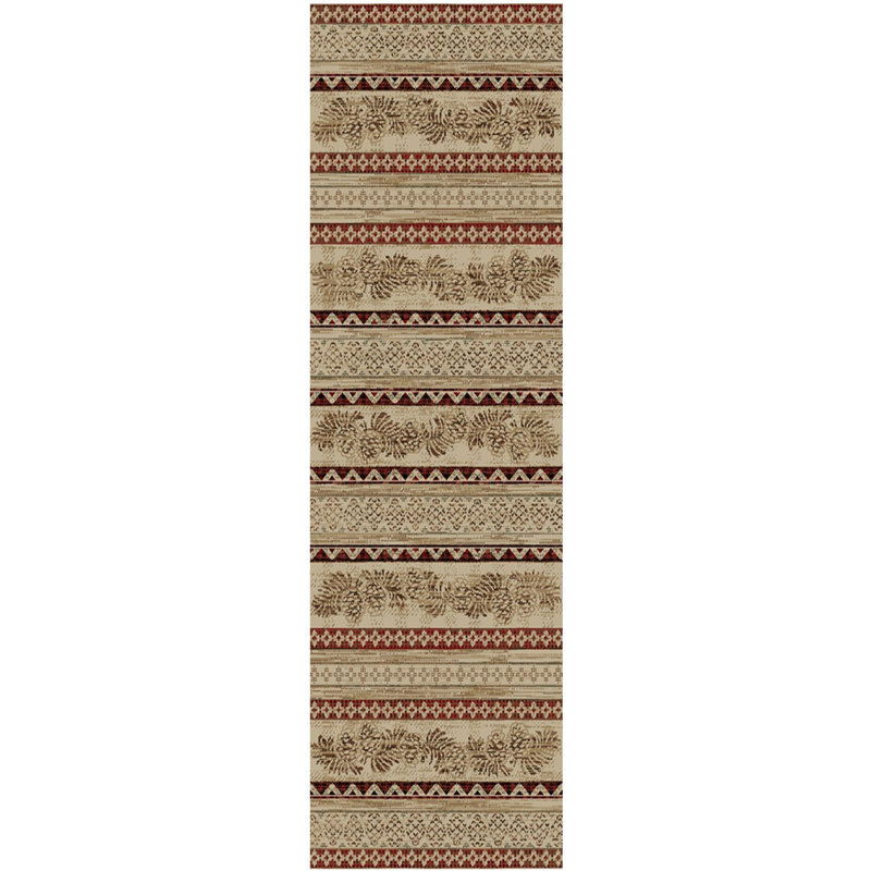 Tapis antique Lucama Pineview, Tapis de couloir 2 pi 3 po x 7 pi 7 po