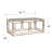 Yadiel Glass Top Coffee Table