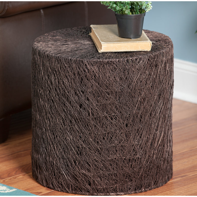 Tabouret décoratif 3 pièces en fil de fer Talley