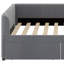 Lit de jour simple tapissier avec tiroirs-86868857