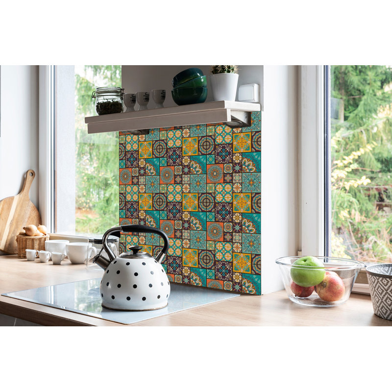Kimio 30cm W x 30cm L Vinyl Peel and Stick Field Tile