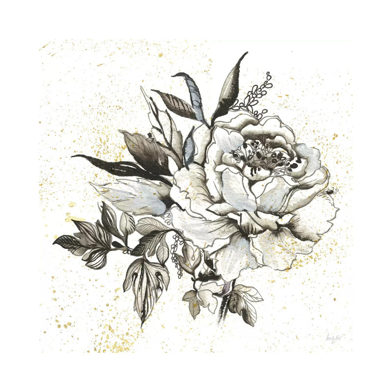 Elegance II by Kristy Rice - Print on Canvas, Wrapped Canvas, 66.04cm H x 66.04cm W x 1.91cm D