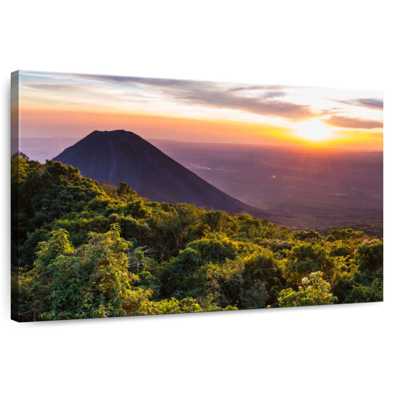 Harpa Cerro Verde Volcano, 8" H x 12" W