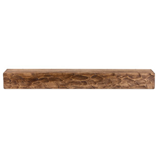 Tablette de manteau de cheminée Rough Hewn