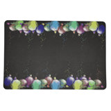Xmas Vegan Leather Rectangle Placemats