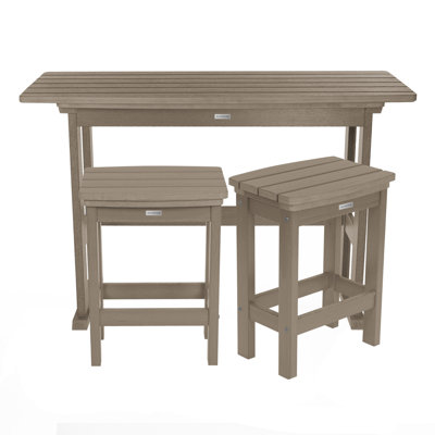 Arbnora 2 - Person Patio Dining Set Rectangular Table