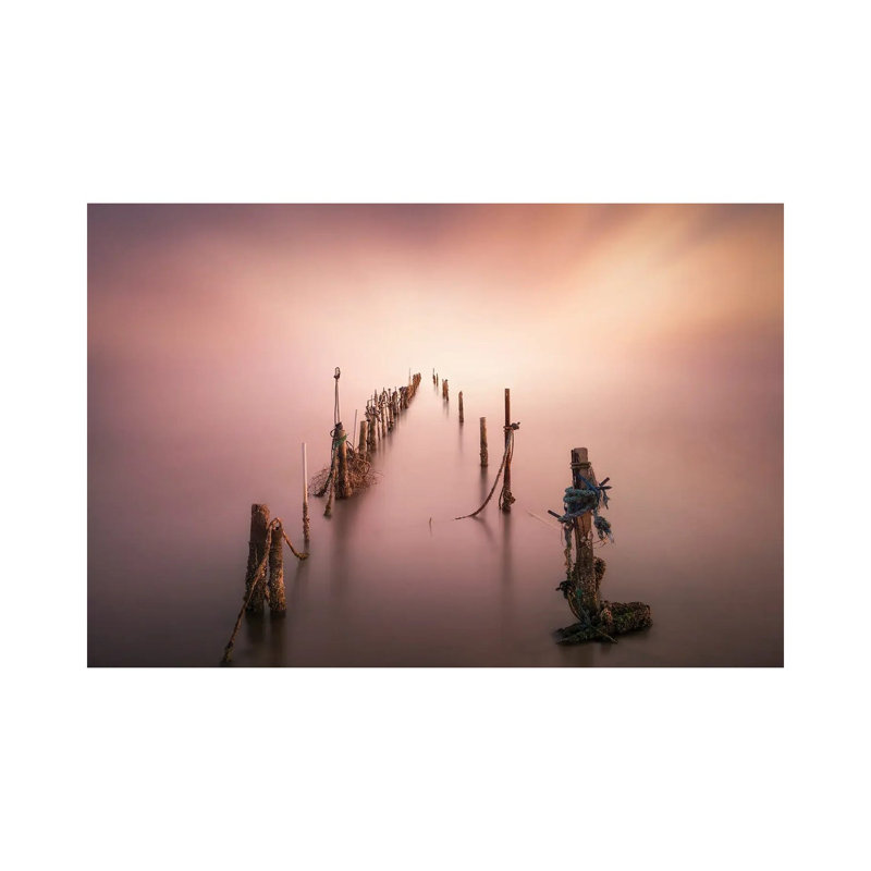 Sticks by Joaquin Guerola - Wrapped Canvas Print, 20.32 cm H x 30.48 cm W