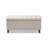 Polyester Upholstered Bench with Flip Top
