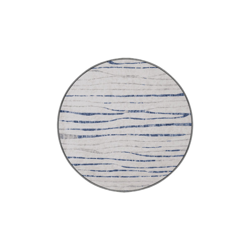 Machine Washable Gray Area Rug