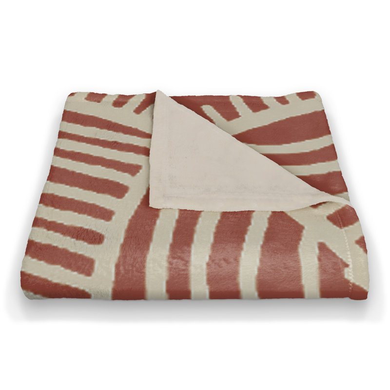 Pink Tribal 50x60 Coral Fleece Blanket