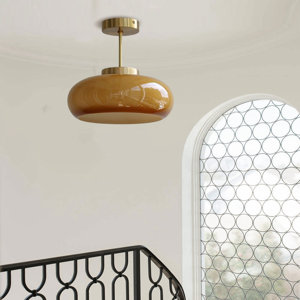 Meighan 1 - Light Copper Dome Pendant