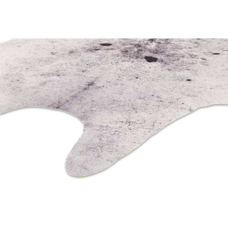Blountsville Animal Print Cowhide Machine Printed Area Rug, Novelty 155 x 200cm