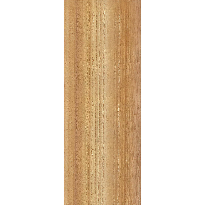 Artisan traditionnel en bois rustique, Cèdre rouge de l'Ouest de 6 po (sciage brut), P 12 po x H 16 po