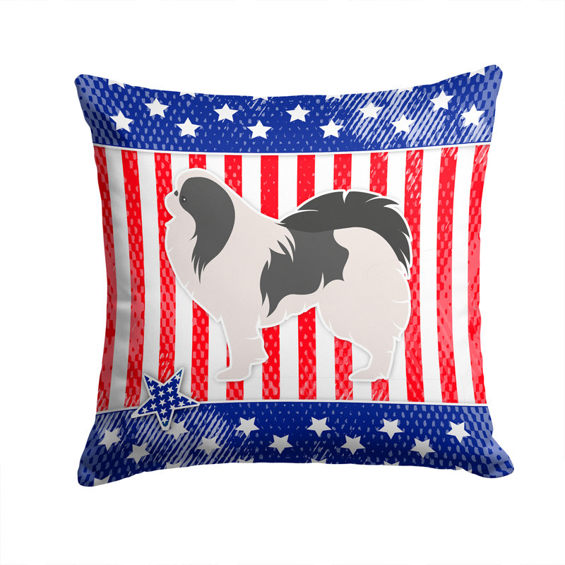 Coussin intérieur/extérieur Patriotic, H 14 po x l 14 po x P 3 po