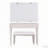Vanity Desk with Mirror and Stool