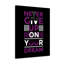 Never Give Up On Your Dream - Wrapped Canvas Print