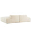 Canapé modulaire surdimensionné de 90,0 po, canapé-lit spacieux entièrement rembourré et rembourré de mousse pour le salon, conception adaptée aux personnes âgées, combinaison de 2 PC gratuite, aucun assemblage requis-1150360755