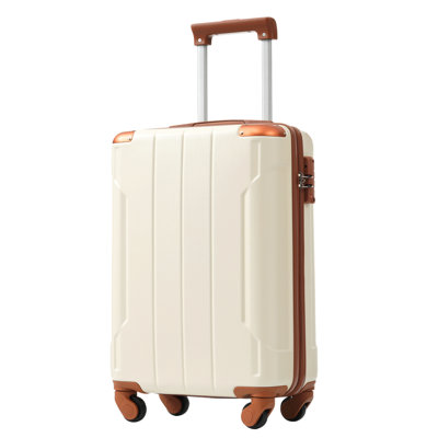 20 Inch Hardshell Carry On Luggage with Spinner Wheels, TSA Lock, Lightweight Durable ABS Suitcase