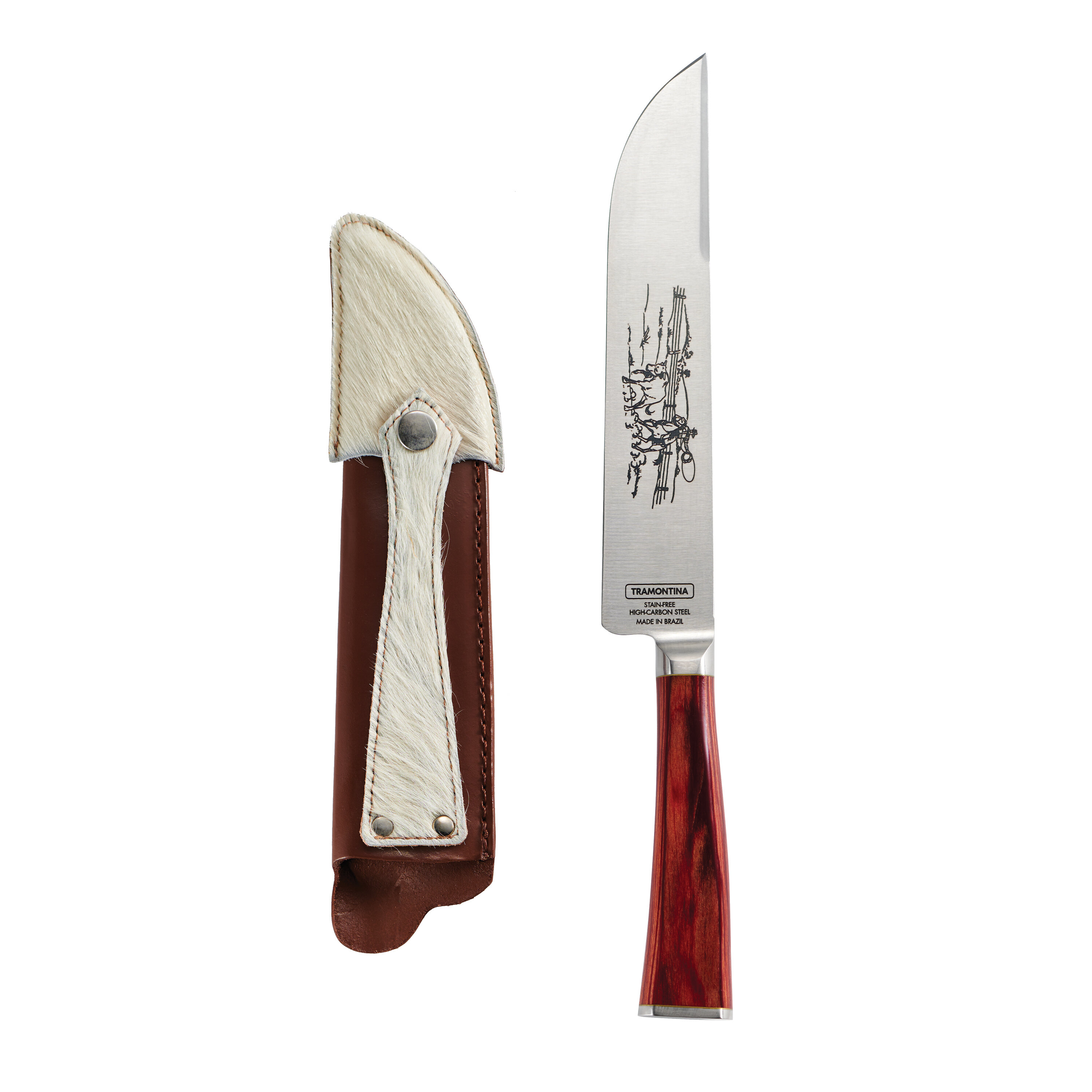 Zyliss Chef's Knife with Sheath Cover, 7.5 inch