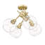 Manderly Glass Semi Flush Mount-95376511