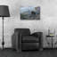 «Millations Stone Sheep» par Mark Mueller, art mural en verre acrylique-1665382628