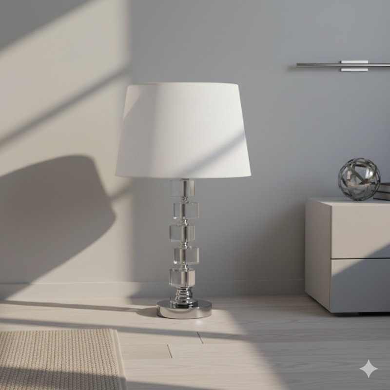 Lampe de table 20 po Crystal