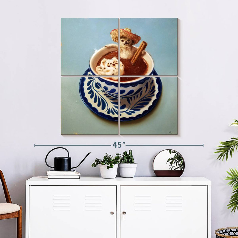 Chocolat chaud Yarlin, H 32 po x l 32 po