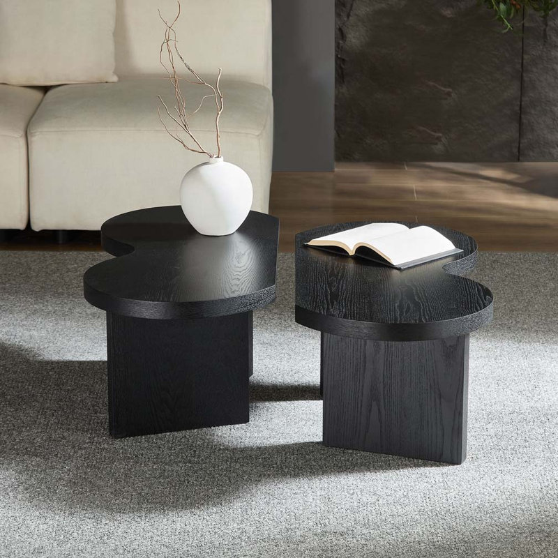 Table basse Butterfly, Noir