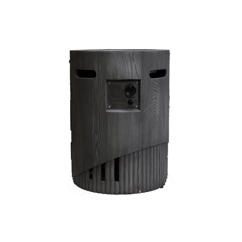 Outdoor Gas Burner, 32000 , 20 Inch Round With Cover Heating Fire Pit,