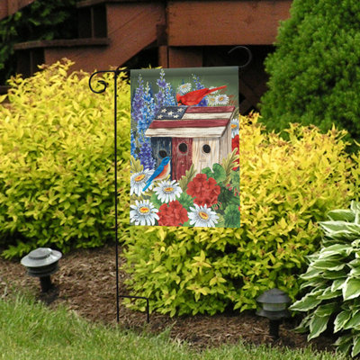 Drapeau de jardin patriotique