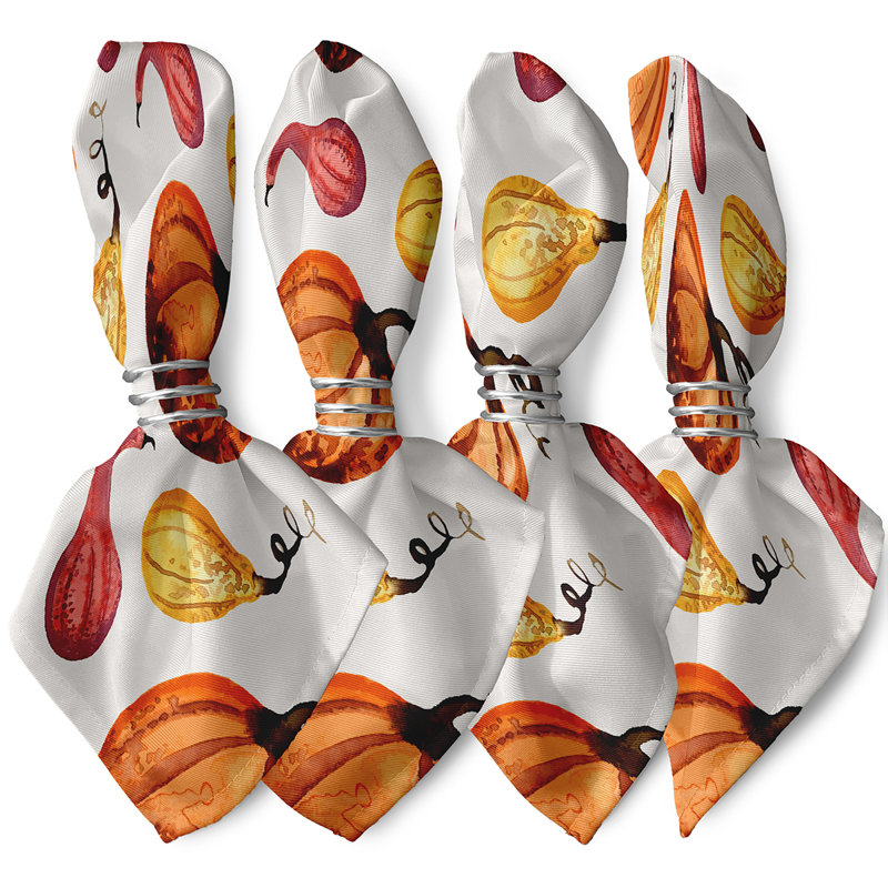 Markes Polyester Traditional Napkins, Ivory